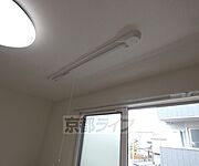 室内干し付きです