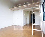 ロフト付きの部屋です。