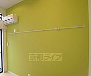 アクセントクロスがオシャレです。