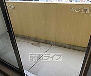 バルコニーもゆったりしています。