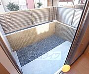 南向きのバルコニ－です。