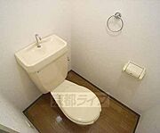 清潔感のある洋式トイレ。