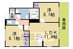 ラヴィエール北白川 1階