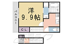 エステイトE桂川B棟 1階