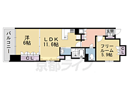 リーガル京都烏丸東 2階/202