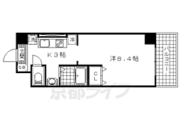 ジュネス太郎坊 1Kの間取図画像