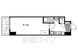 フローライト西院 7階/710