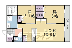ラ・ポーズ長岡京 1階/104