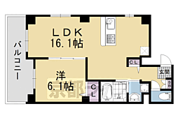 グランディール烏丸 6階/601