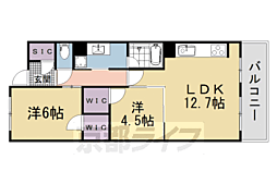ファインフラッツ京都神宮 2階/202