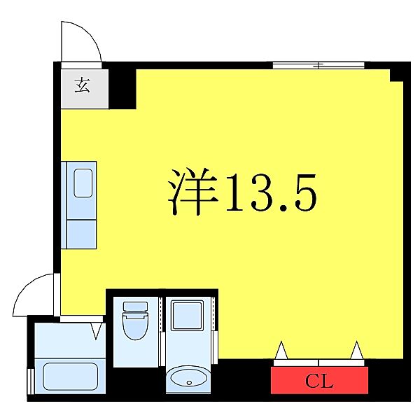 矢口ハイツ 101｜東京都北区上十条3丁目(賃貸マンション1R・1階・34.00㎡)の写真 その2