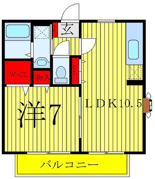 メゾン・ルミエール 203｜埼玉県川口市前上町(賃貸アパート1LDK・1階・41.73㎡)の写真 その2