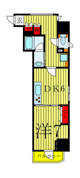 ジェノヴィア御徒町スカイガーデン 303｜東京都台東区台東3丁目(賃貸マンション1DK・3階・40.32㎡)の写真 その1