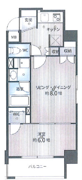 日神デュオステージ新宿外苑東通り 703｜東京都新宿区弁天町(賃貸マンション1LDK・7階・40.38㎡)の写真 その2