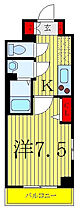 N-Stage鳩ヶ谷 604 ｜ 埼玉県川口市坂下町3丁目12-2（賃貸マンション1K・6階・25.01㎡） その2