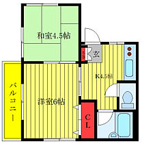 野澤マンション  ｜ 埼玉県川口市西青木3丁目（賃貸マンション2K・3階・28.35㎡） その2