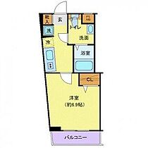 クレヴィスタ赤羽 403 ｜ 東京都北区赤羽西1丁目（賃貸マンション1K・4階・25.83㎡） その1