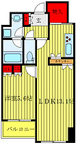 ウエストパークタワー池袋 1411 ｜ 東京都豊島区西池袋3丁目21-13（賃貸マンション1LDK・14階・46.90㎡） その2