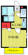 Ｐａｒｔｅｎｚａ 203 ｜ 東京都板橋区中台1丁目40-3（賃貸アパート1K・2階・22.23㎡） その2