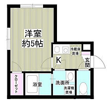 パルゼ北千住 201 ｜ 東京都足立区千住仲町28-2（賃貸マンション1K・2階・17.41㎡） その2