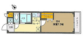 ワークインさいたま大門 304 ｜ 埼玉県さいたま市緑区大字大門365-1（賃貸マンション1K・3階・24.15㎡） その2