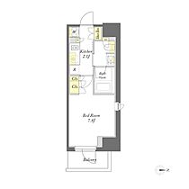 プライムメゾン蒲田 206 ｜ 東京都大田区西蒲田８丁目21-3（賃貸マンション1K・2階・25.44㎡） その2