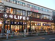 ライフ 大崎百反通店（284m）