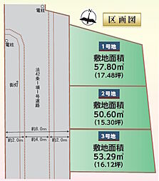 物件画像 1号地