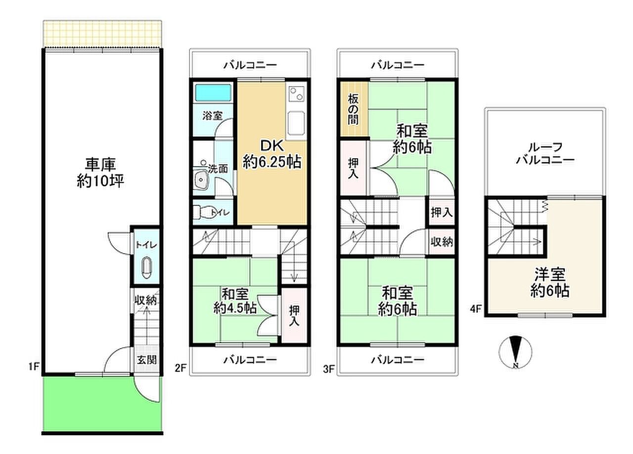 Used detached house · 4DK in Osaka &mdash; photo 4