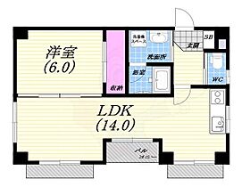 芦屋ニューコーポ2番館  ｜ 兵庫県芦屋市打出町（賃貸マンション1LDK・2階・47.27㎡） その2