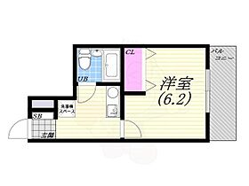 カサ・ヴィエント  ｜ 兵庫県西宮市南越木岩町（賃貸マンション1K・3階・20.99㎡） その2