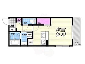 兵庫県西宮市名次町（賃貸アパート1R・2階・26.95㎡） その2