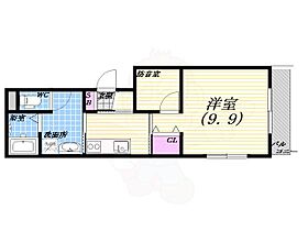 兵庫県西宮市屋敷町（賃貸アパート1K・2階・31.71㎡） その2