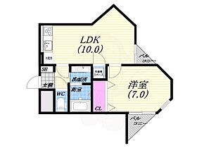 兵庫県西宮市石刎町（賃貸マンション1LDK・1階・39.00㎡） その2