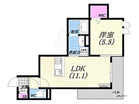 ホワイトメゾン西宮中島町  ｜ 兵庫県西宮市中島町（賃貸マンション1LDK・3階・41.84㎡） その2