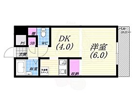 グランピア今津  ｜ 兵庫県西宮市津門呉羽町2番10号（賃貸マンション1DK・3階・24.82㎡） その2