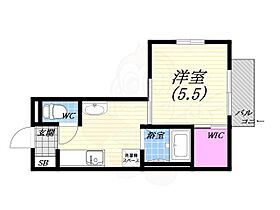 兵庫県芦屋市西山町（賃貸アパート1K・2階・23.50㎡） その2