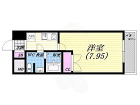 ONE ROOF FLAT NISHINOMIYA  ｜ 兵庫県西宮市与古道町1番3号（賃貸マンション1K・5階・24.45㎡） その2