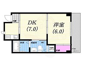 兵庫県西宮市北名次町（賃貸マンション1DK・3階・30.91㎡） その2