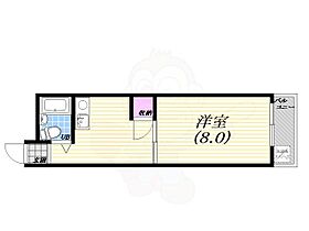 三甲イエム  ｜ 兵庫県西宮市馬場町1番8号（賃貸マンション1K・4階・23.00㎡） その2