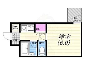 曙マンション  ｜ 兵庫県西宮市今津曙町（賃貸マンション1K・3階・21.15㎡） その2