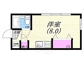 K-HAUS  ｜ 兵庫県西宮市石刎町（賃貸マンション1R・1階・22.95㎡） その2