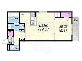 アルカンシエル  ｜ 兵庫県西宮市中殿町（賃貸アパート1LDK・3階・48.65㎡） その2