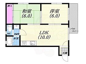 兵庫県西宮市石刎町（賃貸マンション2LDK・2階・44.65㎡） その2