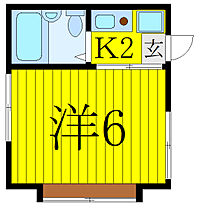 東京都板橋区大谷口上町（賃貸アパート1K・1階・16.00㎡） その2