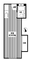 DEN東長崎 1B ｜ 東京都豊島区長崎5丁目（賃貸マンション1R・1階・22.36㎡） その2