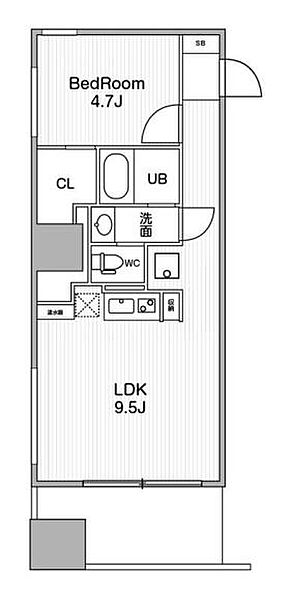 東京都豊島区西池袋1丁目(賃貸マンション1LDK・18階・40.01㎡)の写真 その2