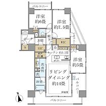 東京都豊島区巣鴨3丁目（賃貸マンション3LDK・6階・81.97㎡） その2