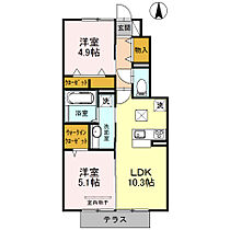 埼玉県川口市大字石神（賃貸アパート2LDK・1階・50.82㎡） その2