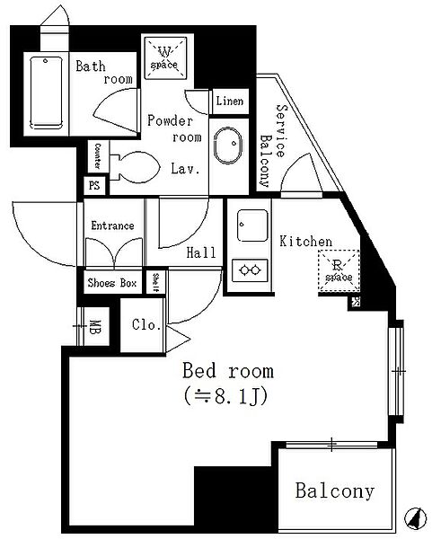 アーバネックス神保町 ｜東京都千代田区神田神保町1丁目(賃貸マンション1K・11階・27.13㎡)の写真 その2